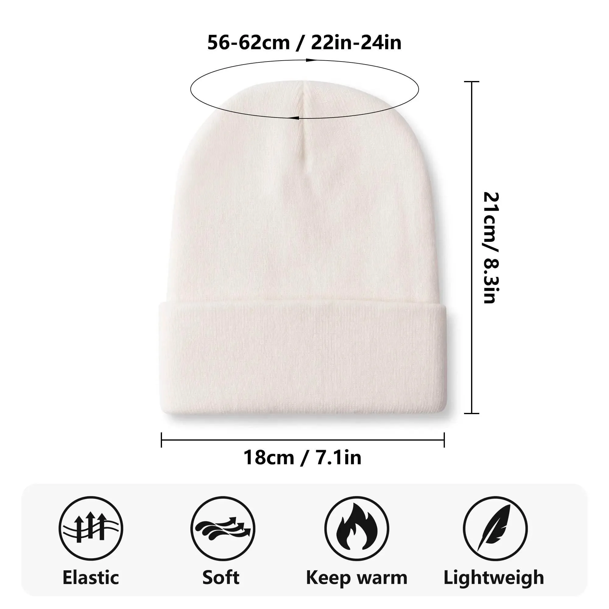 Warm Comfortable Knit Beanies