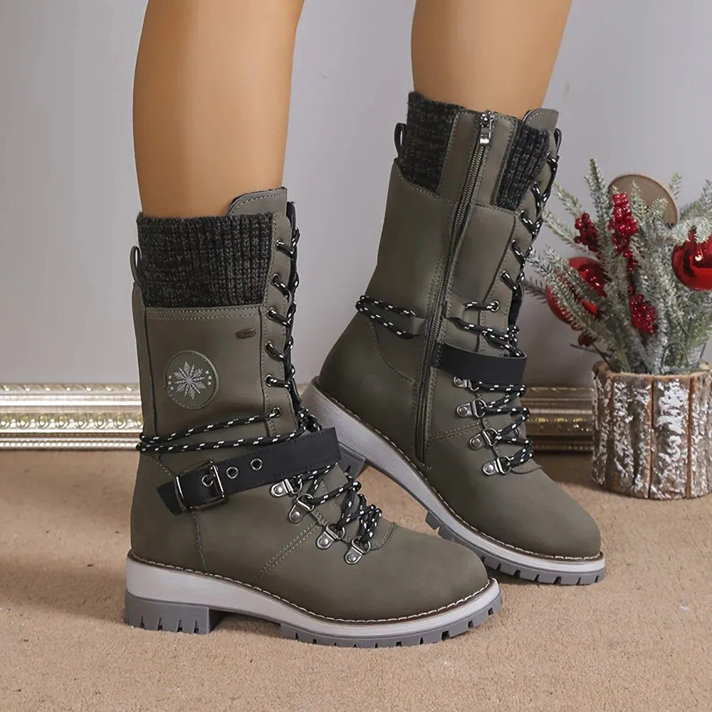 Women's Fashionable High Snow Boots